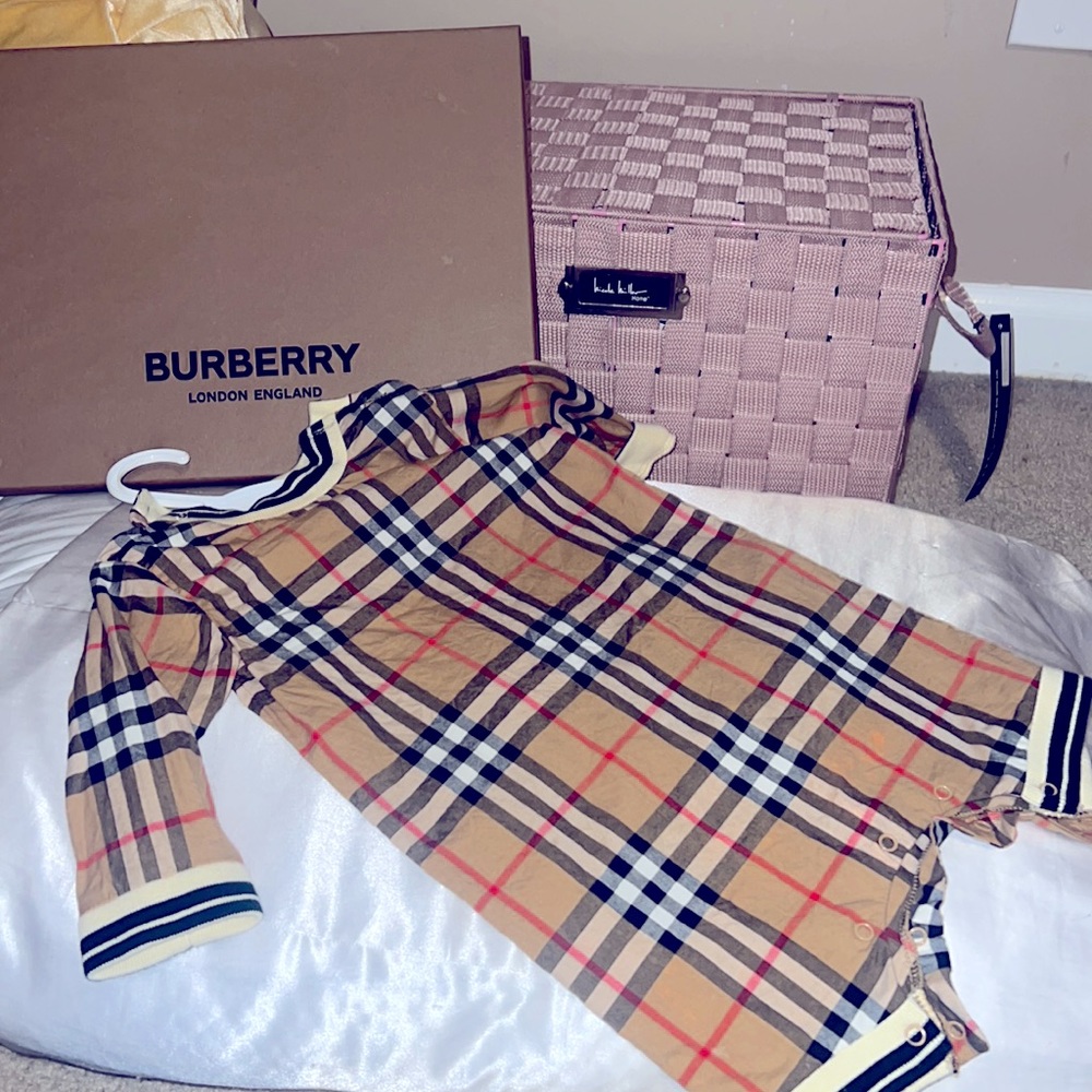 Burberry Baby Onesie (3mths)